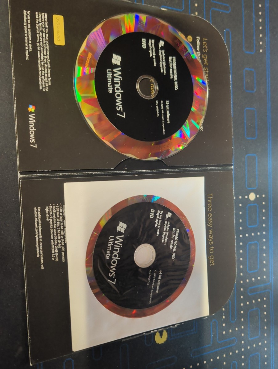 RARE SIGNED Microsoft Windows 7 Ultimate SIGNATURE EDITION 64 Bit