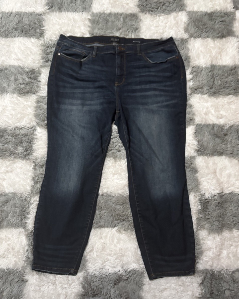 judy blue JB82102DK-PL Plus Size 22W STRETCHY Denim Jeans FITS SIZE 24/26