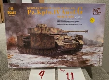 Border Models 1/35th Scale Pz.Kpfw. IV G Mid 2'n1 Plastic Model Kit # BT-001