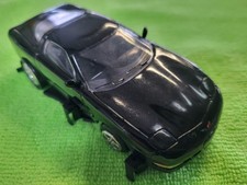 CARRERA BLACK CORVETTE SLOT CAR
