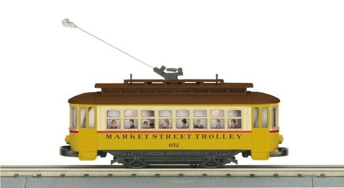 MTH RAILKING MARKET ST BUMP-N-GO TROLLEY 30-5258 #652 | Zustand: New