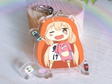 Himouto Umaru-chan Anime Acrylic Charm Bag Backpack Keychain