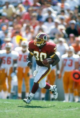 Brian Mitchell Washington Redskins carries the ball v the Tampa Ba- Old Photo 3