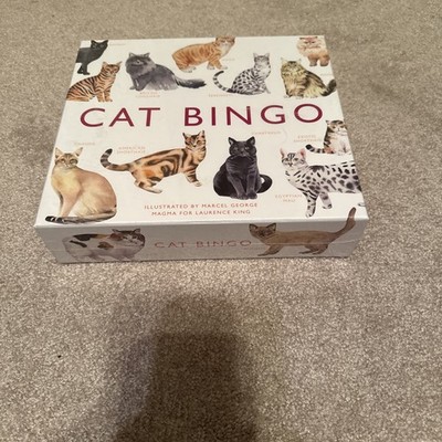 Cat Bingo by Marcel George Board Game - NEW & SEALED