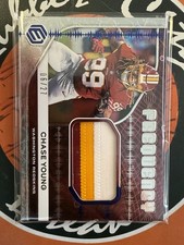 Chase Young 2020 Panini Elements Frequency Materials Cobalt Gisto /27