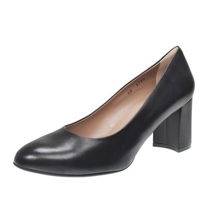 Melluso Leder Pumps mit mittlerem Absatz schwarz - Größe 37 Damenschuhe