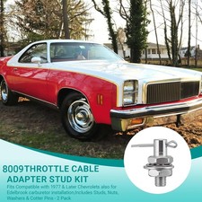 Throttle Cable Adapter Stud Kit 8009 1977 Later Chevrolets Edelbrock Carbureto