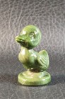 Boyd's Crystal Art Glass DUCKLING #9 ENGLISH YEW 1-28-83 Green 1-3/8" High NOS — photo 5
