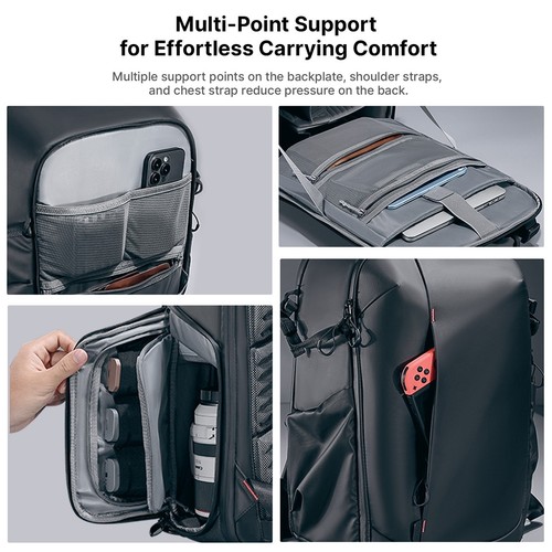 Ulanzi BP09 Camera Bag 22L Large Capacity Anti-Theft Compact Organizer Cameras - Picture 35 of 39