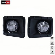 Left&Right Fog Light Bezel For Silverado 2500HD 3500 2015 2016 2017 2018 2019 US