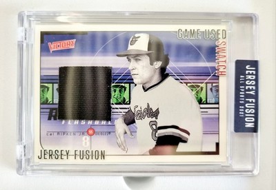 2021 Cal Ripken Jr. Jersey Fusion - Game Used Swatch #JF-CRJ99