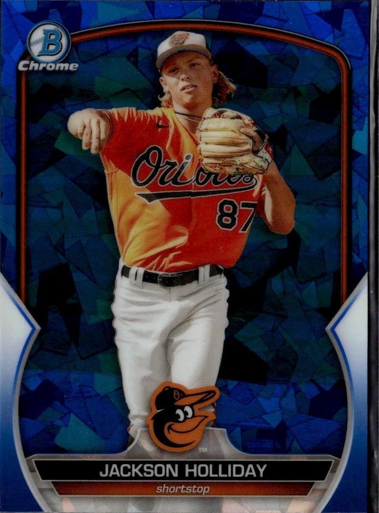2023 Bowman Chrome Sapphire Edition #BCP-227 Jackson Holliday Prospects