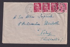 Militaria France MEF 3 Fr. Marianne Color Variant K1 Postes Aux Armies Vaduz