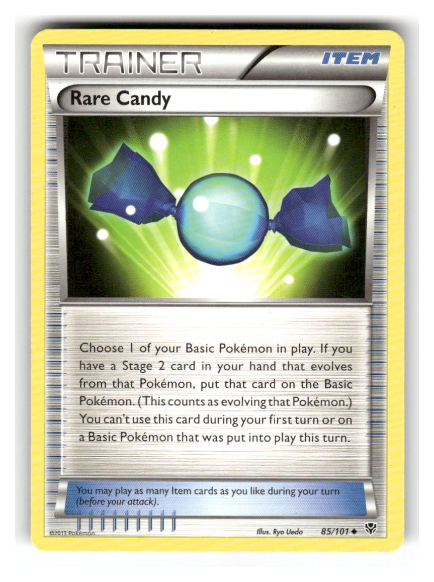 Rare Candy 85/101 Uncommon Plasma Blast Pokemon Lightly Played