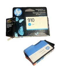 NEW HP 910/3YL58AN Cyan Ink Cartridge Genuine Expires Mar2027