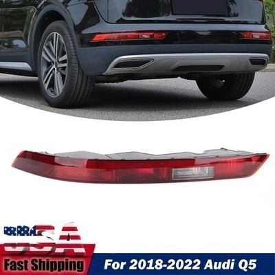 Left For Audi Q5 2018 2019-20 2021 Rear Bumper Lower Tail Light Brake Stop Lamp