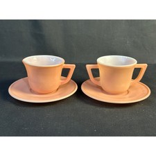 Vintage Hazel Atlas Little Hostess Platonite Creamer  Sugar Set