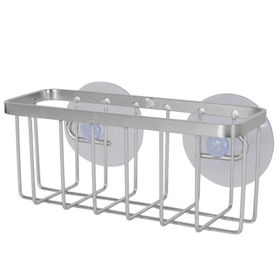 #ad #ad Suction Sink Caddy Sponge Dish Holder For Kitchen Sink Bathroom Stainless Steel $9.92