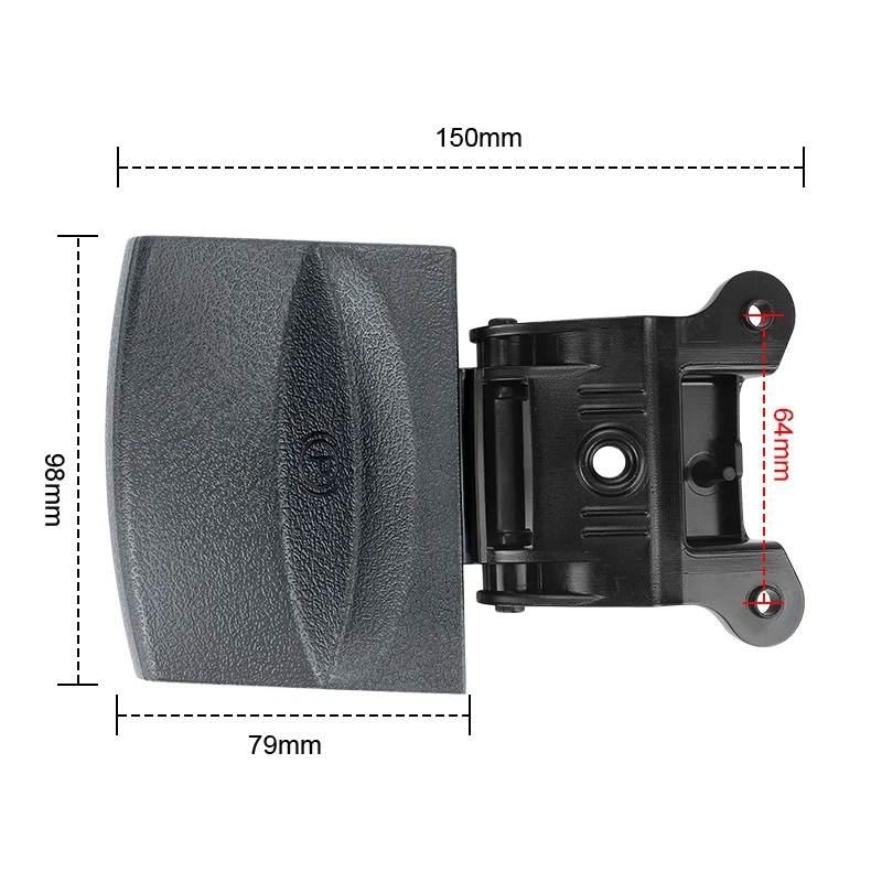 Manija de liberación de freno de estacionamiento para Dodge Ram 1500 2500 3500 Durango 2006 2007-2009 Foto 3 de 4