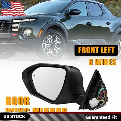 For Hyundai Tucson 2022-2024 Driver Side Mirror Power Glass Heated Blind Spot
