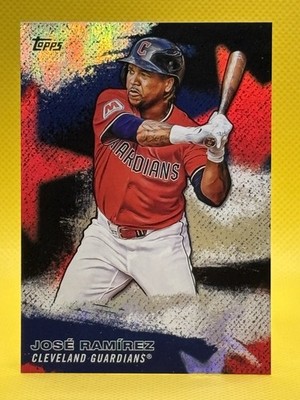 2026 Topps Baseball Series 1 JOSE RAMIREZ Guardians Stars Of MLB #SMLB-18 Card