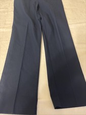 Red Kap Work Pants Men’s Navy Blue Straight Leg USA 35x34 Made In USA Slacks
