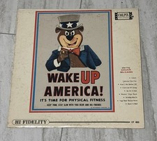 Chuck McCann, Yogi Bear And His Friends &lrm;&ndash; Wake Up America! Lp Vinyl PROMO