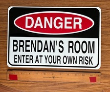 *Aluminum* Brendan's Room Kids Room Door 12