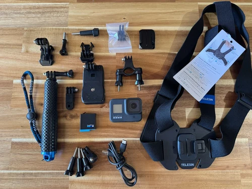 GoPro Hero8 Black CHDHX-801 Hero 8 Camera + Extras (14)
