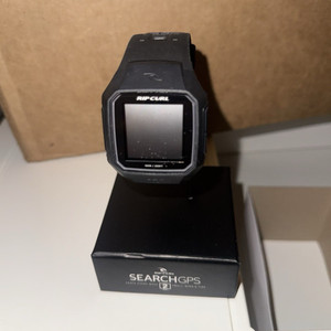 Rip Curl SearchGPS 2 Black GPS Surf Watch w/ Charger & Manual