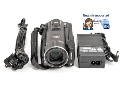 Canon iVIS HF21 NTSC aka VIXIA LEGRIA AVCHD 64GB Camcorder 15x Full HD 1080i