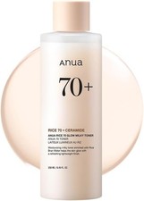 ANUA Rice 70 Glow Milky Toner 250ml Hydrating Glass Skin Niacinamide K-Beauty