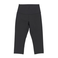 Lululemon Wunder Under Hi-Rise 1/2 Tight Full-On Luxtreme 17" Black Size 4