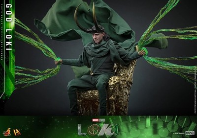US Stock Hot Toys Marvel Loki DX40 Collector Edition God Loki 1/6