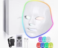 7 Colors LED Photon Facial Face Mask Skin Rejuvenation LED Light Therapy Machine