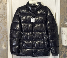 CALVIN KLEIN MENS PUFFER JACKET / COAT SHINY ...