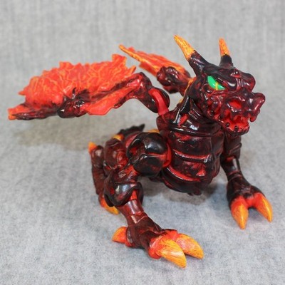 MEGA BLOKS Dragons Fire & Ice Red Dragon Action Figure 9892 No Egg 2010s Toy