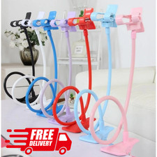 Universal Mobile Phone Tablet Mount Holder Flexible Long Arm Bed Desktop Stand