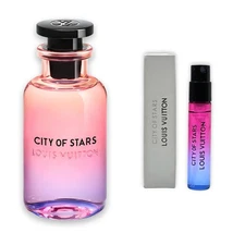 Louis Vuitton CITY OF STARS EDP Sample Vial Spray 2ml/0.06oz ✦ 100% Authentic