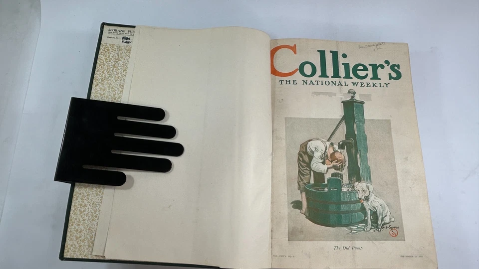 Bound Magazine: Collier's Weekly: September 21st 1912 to March 15th 1913 - Image 3 of 4