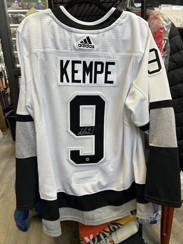 Adrian Kempe Kings Signed Autographed Hockey Jersey Adidas W/ COA (CBMH)