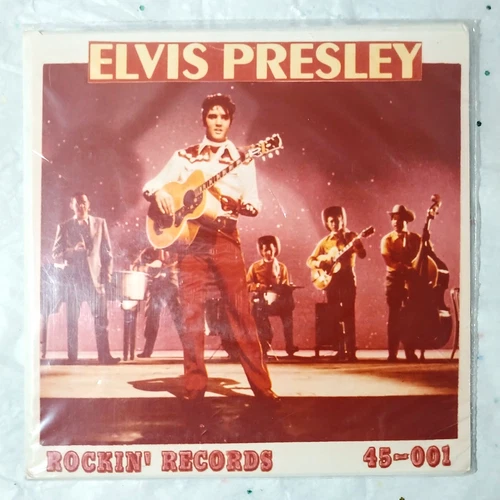 SEALED Elvis Presley- Rockin’ Records EP (45-001) Mono, Late 70s Reissue