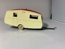 Miniature Caravane Bohème N126 à L'échelle 1/43 - Modèle Détaillé Gris Avec Roues En Caoutchouc - Collection Jumajo