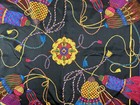 ECHO Silk Square Designer Scarf Amazing Tassel - Multi Print Gorgeous! — photo 7