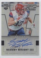2016 Panini Prizm Collegiate Draft Picks Silver Scooby Wright III #266 Auto 2u3
