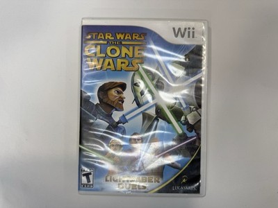 TESTED Star Wars Clone Wars: Lightsaber Duels Nintendo Wii w/Manual