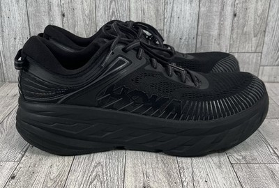 Hoka One One Bondi 7 Black Mens Size 10