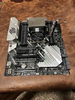 ASUS Prime X399-A TR4 Motherboard + CPU Cooler | Tested Working