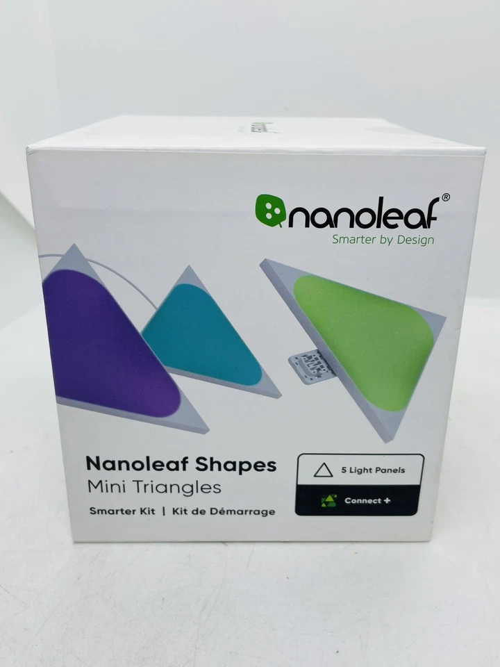 Нанолепестковые формы мини треугольники умнее набор многоцветные световые панели - упаковка 5 шт. - Изображение 2 из 4