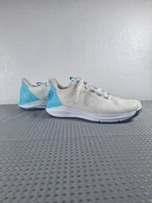 Wilson Women's Rush Pro Tennis Shoes 145464 White Blue Sz 7